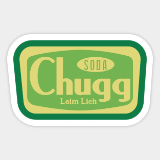 Chugg Soda - Leim Lich Sticker